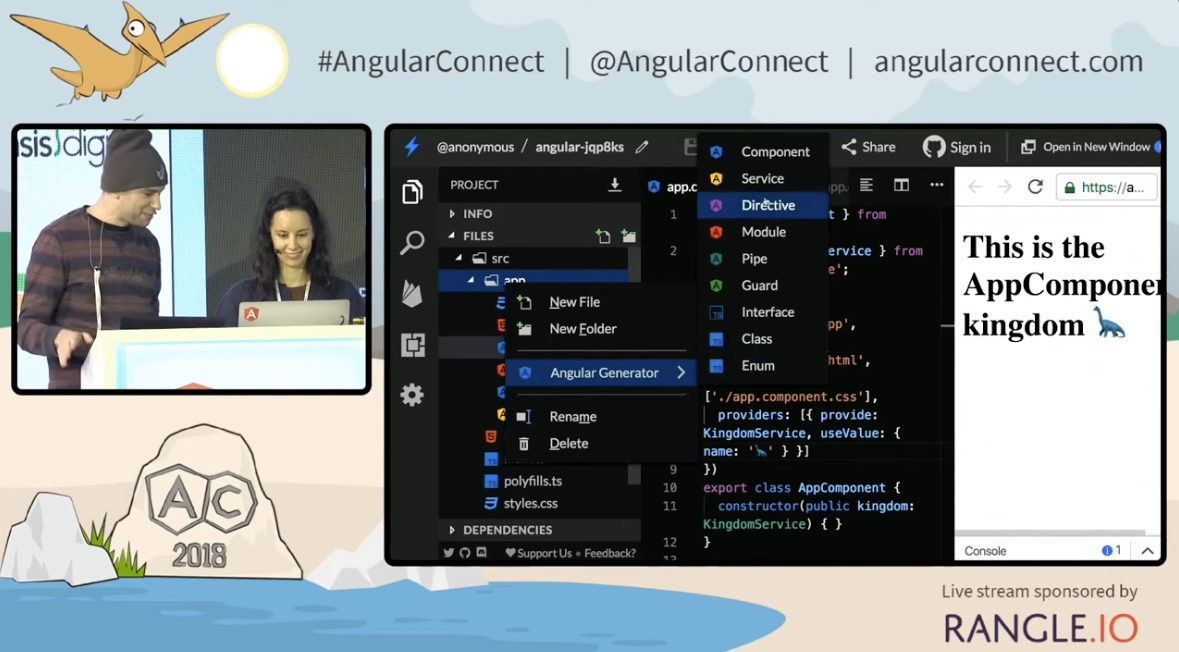 Want to see me live code?