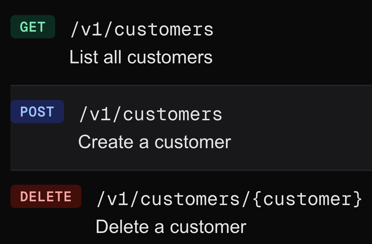 Stripe API Explorer